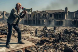 Van Lifer Watches Homes Burn, Finally Feels Justified in Questionable Life Choices- Van Lifer Watches Homes Burn Finally Feels Justified in Questionable Life Choices