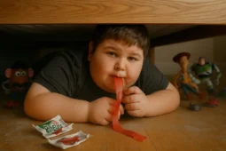 Local Family Suffers with Mother’s Diet- Kid roll up blog 1