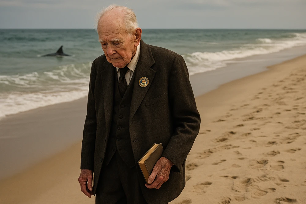 Fitzgerald Himself Doing the Toasting at Gatsby Event- Fritzgerald beach