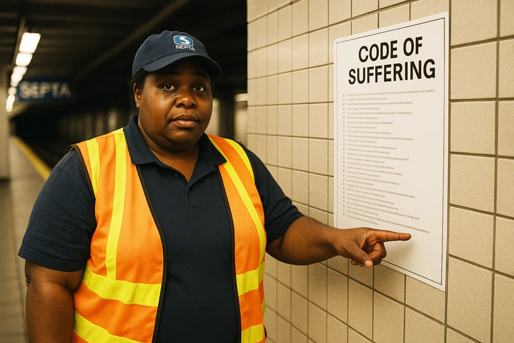 Woman Smelling Nice on Subway Violates SEPTA’s Code of Suffering- SEPTA