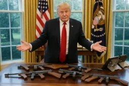 U.S. to Arm Ukrainian Fighters with Tommy Guns- trump tommy gun