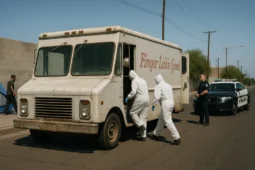 Doctor Who Offered Tummy Tuck Not Really a Doctor- 20250813 1636 Abandoned Food Truck Scene simple compose 01k2jwhv1nfqatfgwt3qpyrwbn