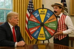 Trump Appoints New Distraction Czar- spin wheel