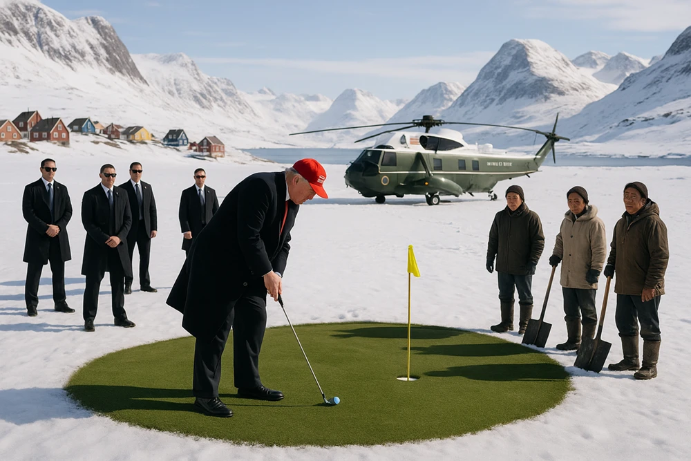 The United States offers to make a trade with Denmark for Greenland- trump greenland